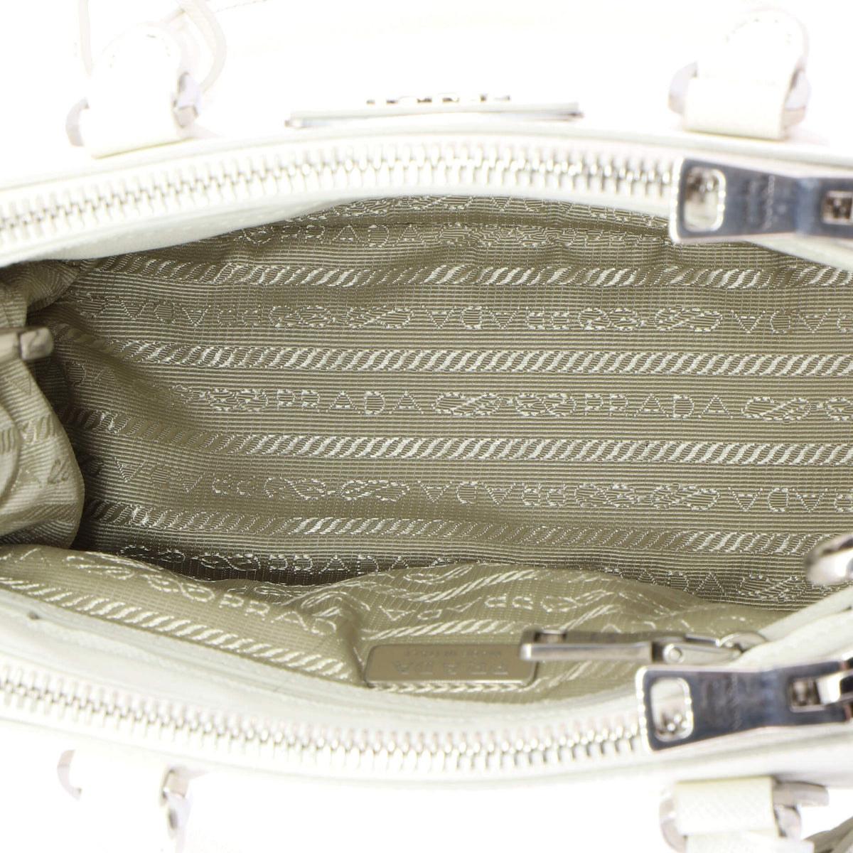 Galleria Double Zip Tote Saffiano Leather Mini