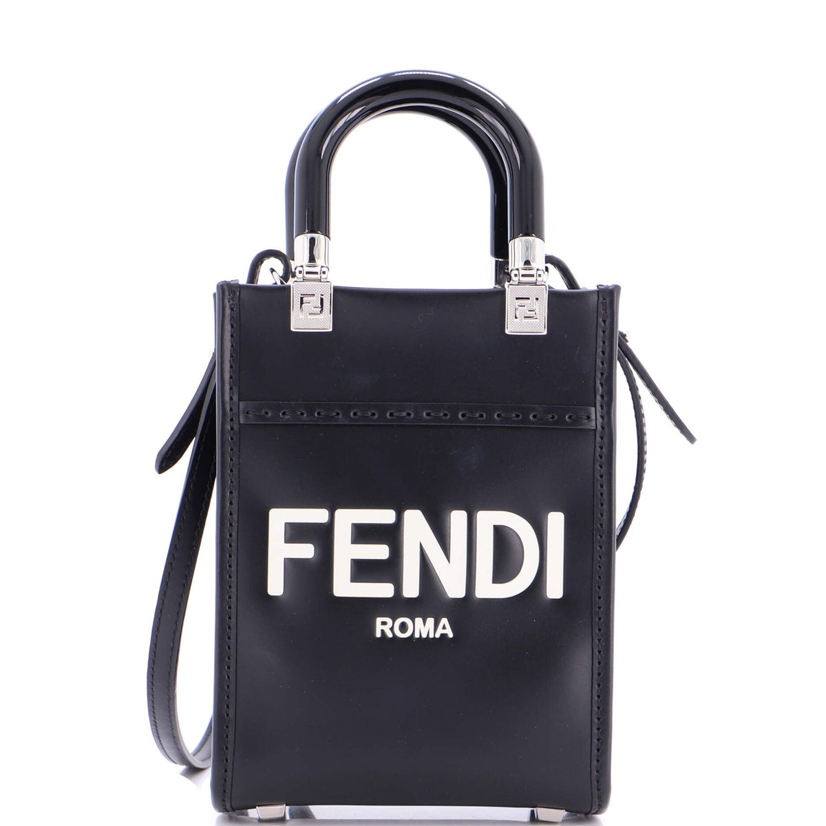 Sunshine Shopper Tote Leather Mini
