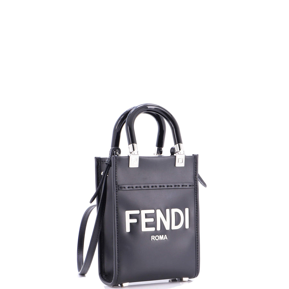 Sunshine Shopper Tote Leather Mini