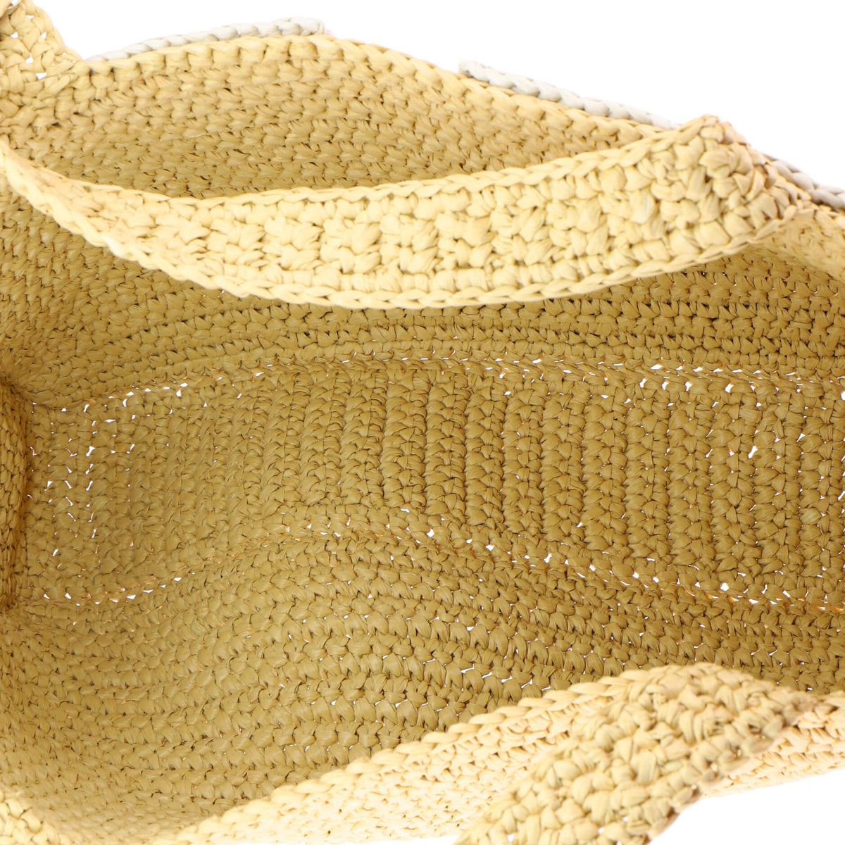 Superstar Shopping Tote Raffia Medium