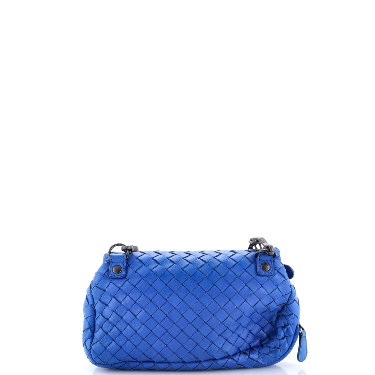 Expandable Chain Crossbody Bag Intrecciato Nappa Small