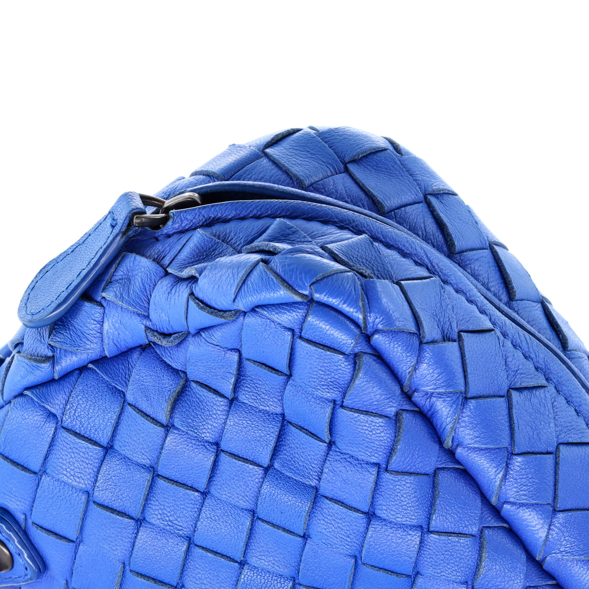 Expandable Chain Crossbody Bag Intrecciato Nappa Small