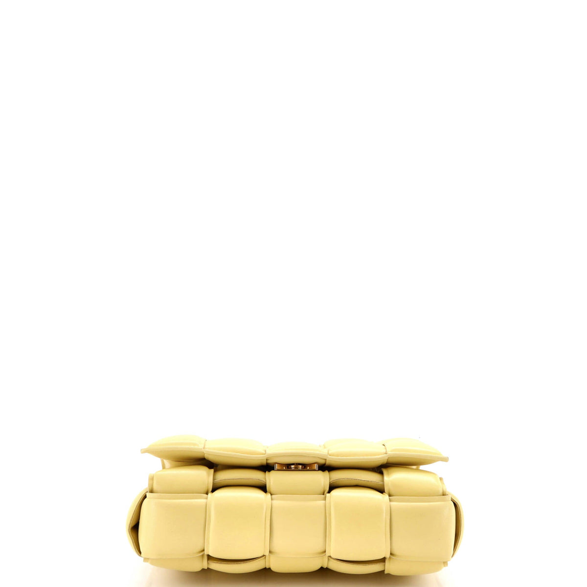 Cassette Chain Crossbody Bag Padded Maxi Intrecciato Leather