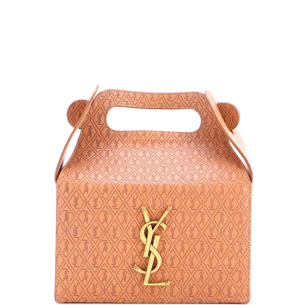 Take-Away Box Bag Monogram All Over Leather