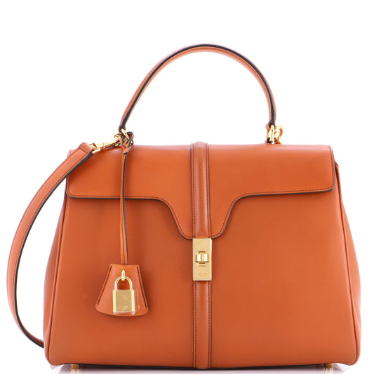 16 Top Handle Bag Smooth Calfskin Medium