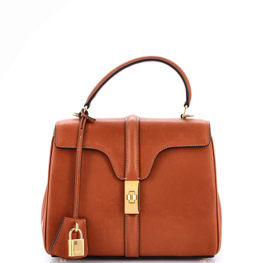 16 Top Handle Bag Smooth Calfskin Small