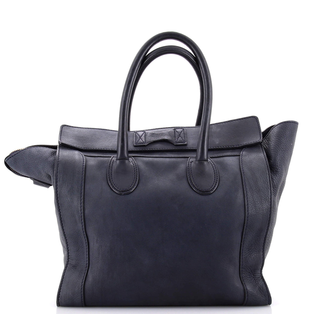 Luggage Bag Grainy Leather Mini