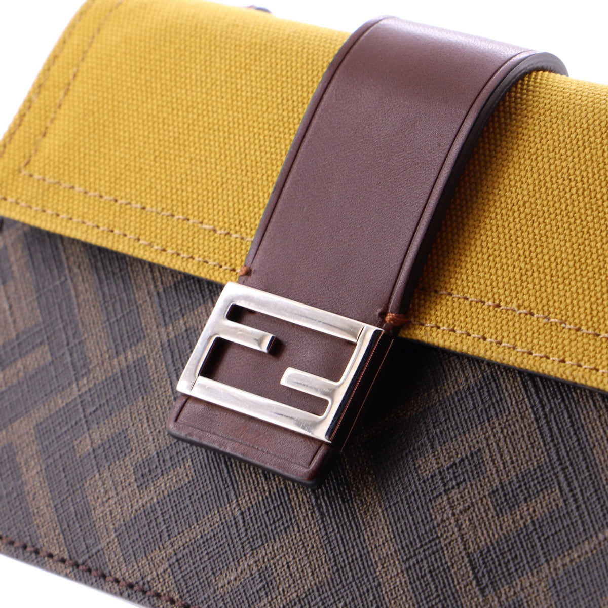 Baguette Convertible Pouch Canvas with Zucca Coated Canvas
