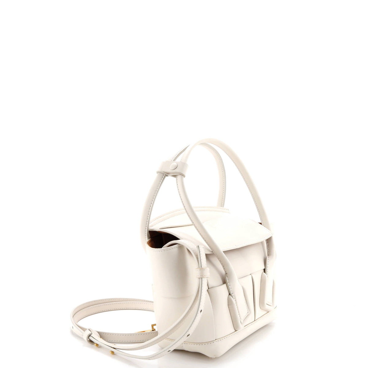 Arco Bag Maxi Intrecciato Leather Mini
