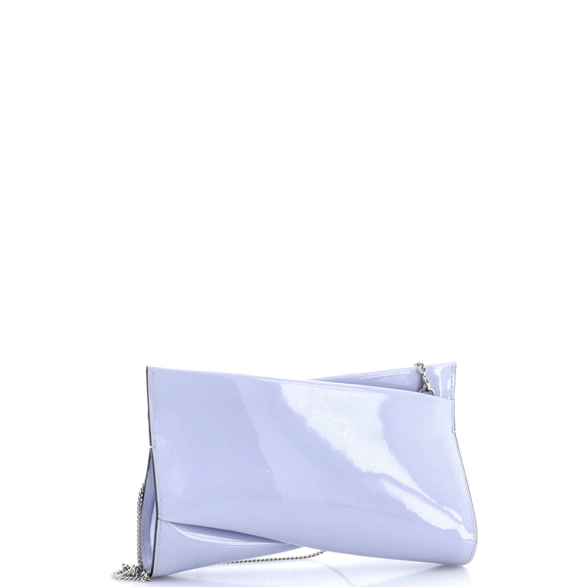 Loubitwist Clutch On Chain Leather Small