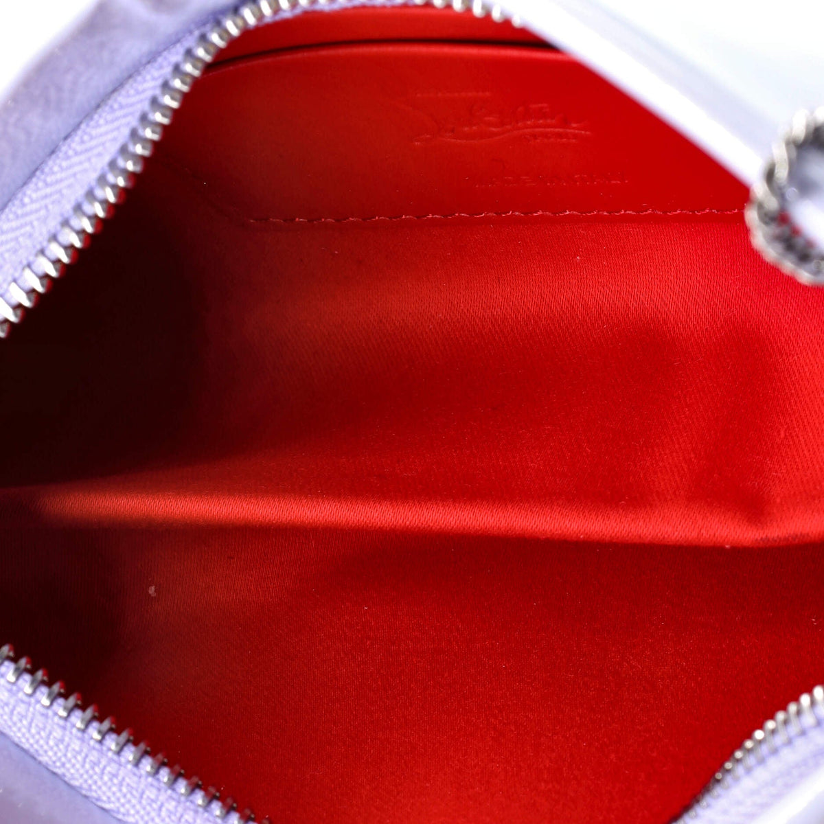Loubitwist Clutch On Chain Leather Small