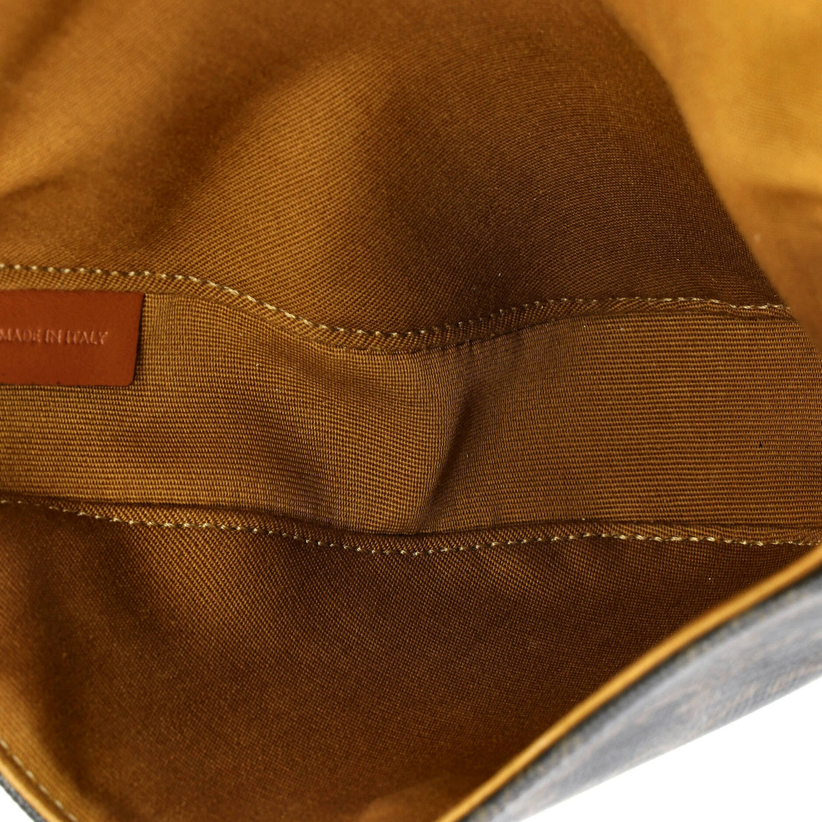Triangle Crossbody Bag Triomphe Coated Canvas Mini