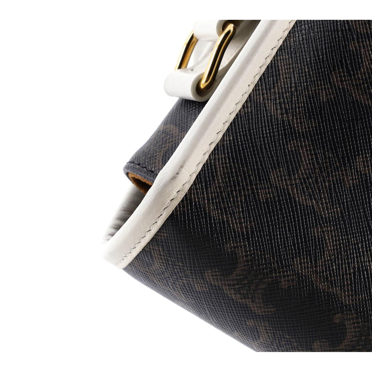 Folco Bag Triomphe Coated Canvas Medium