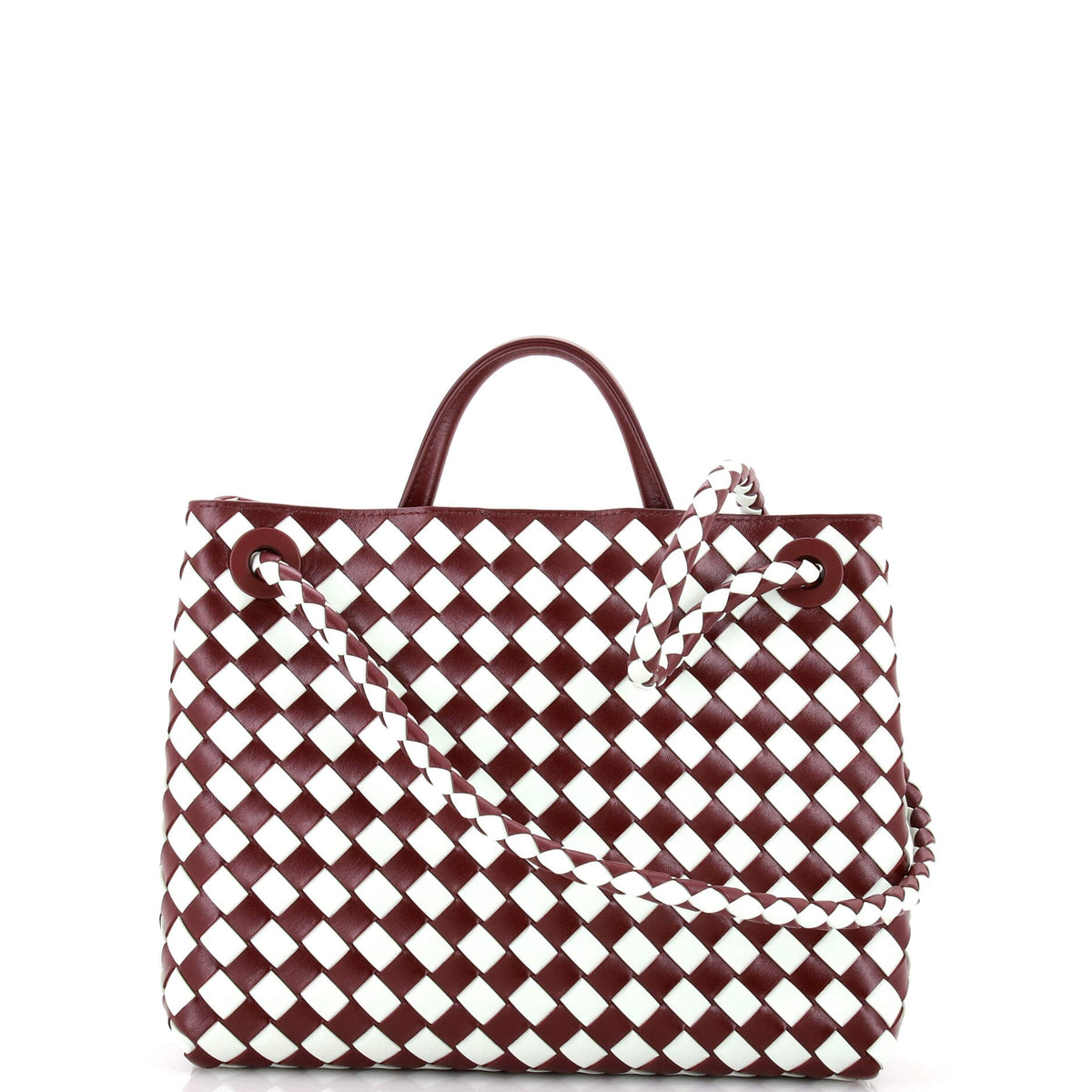 Andiamo Top Handle Bag Intrecciato Nappa Medium