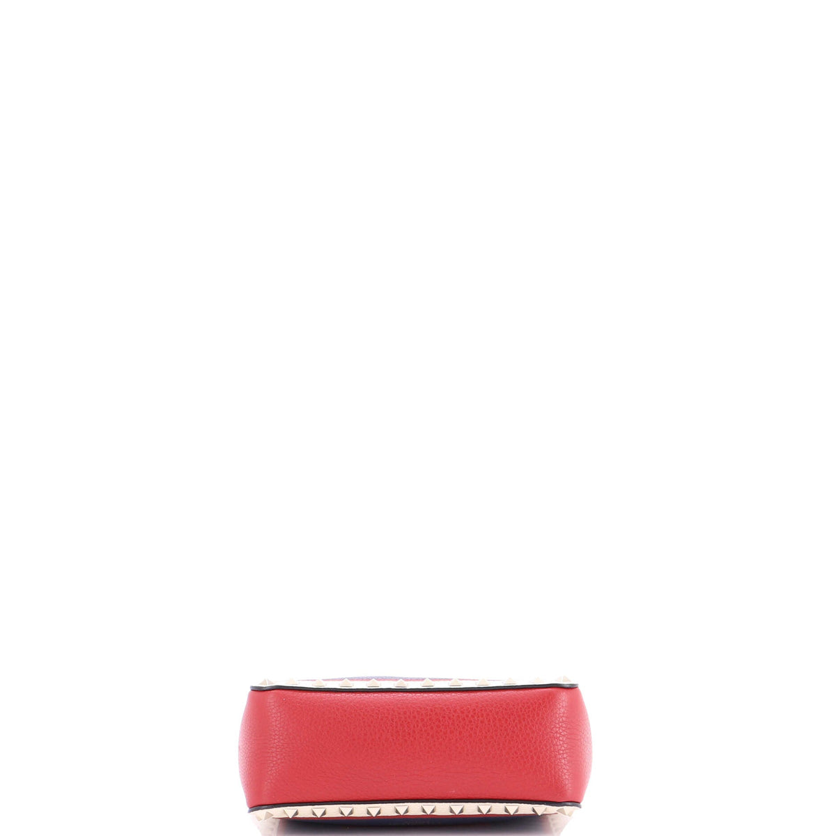 Rockstud Flip Lock Messenger Bag Leather Mini