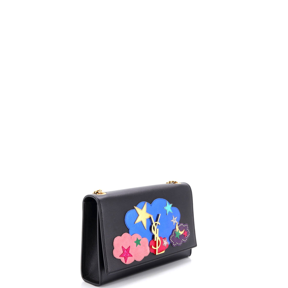 Classic Monogram Crossbody Bag Patchwork Leather Medium