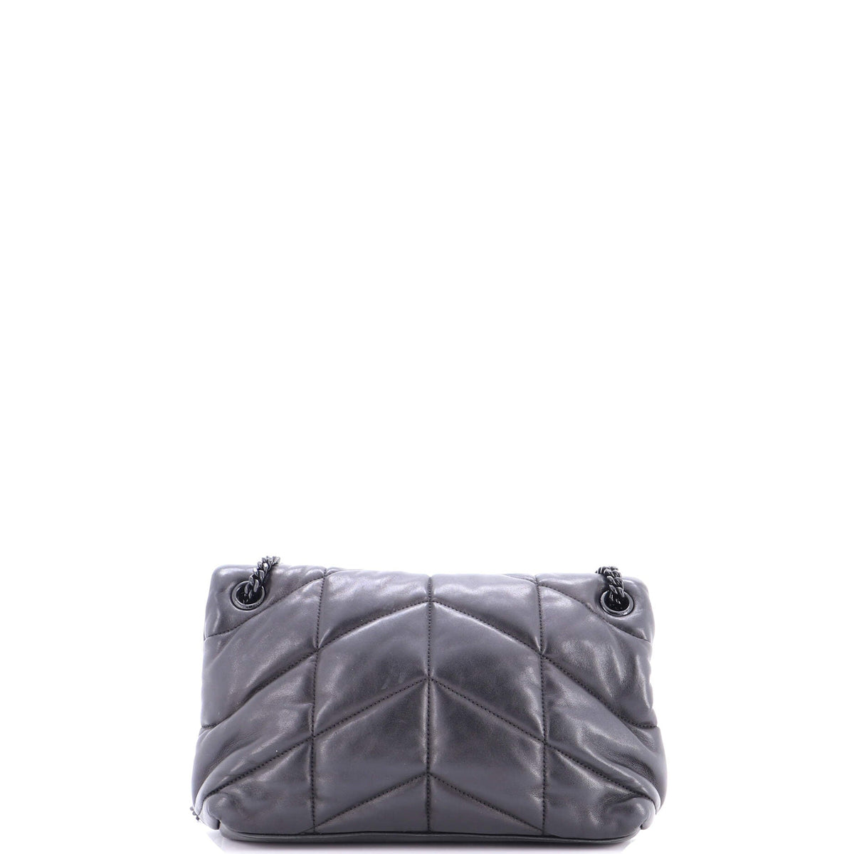 Loulou Puffer Shoulder Bag Quilted Leather Small