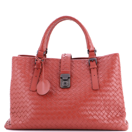 Roma Bag Intrecciato Nappa Medium