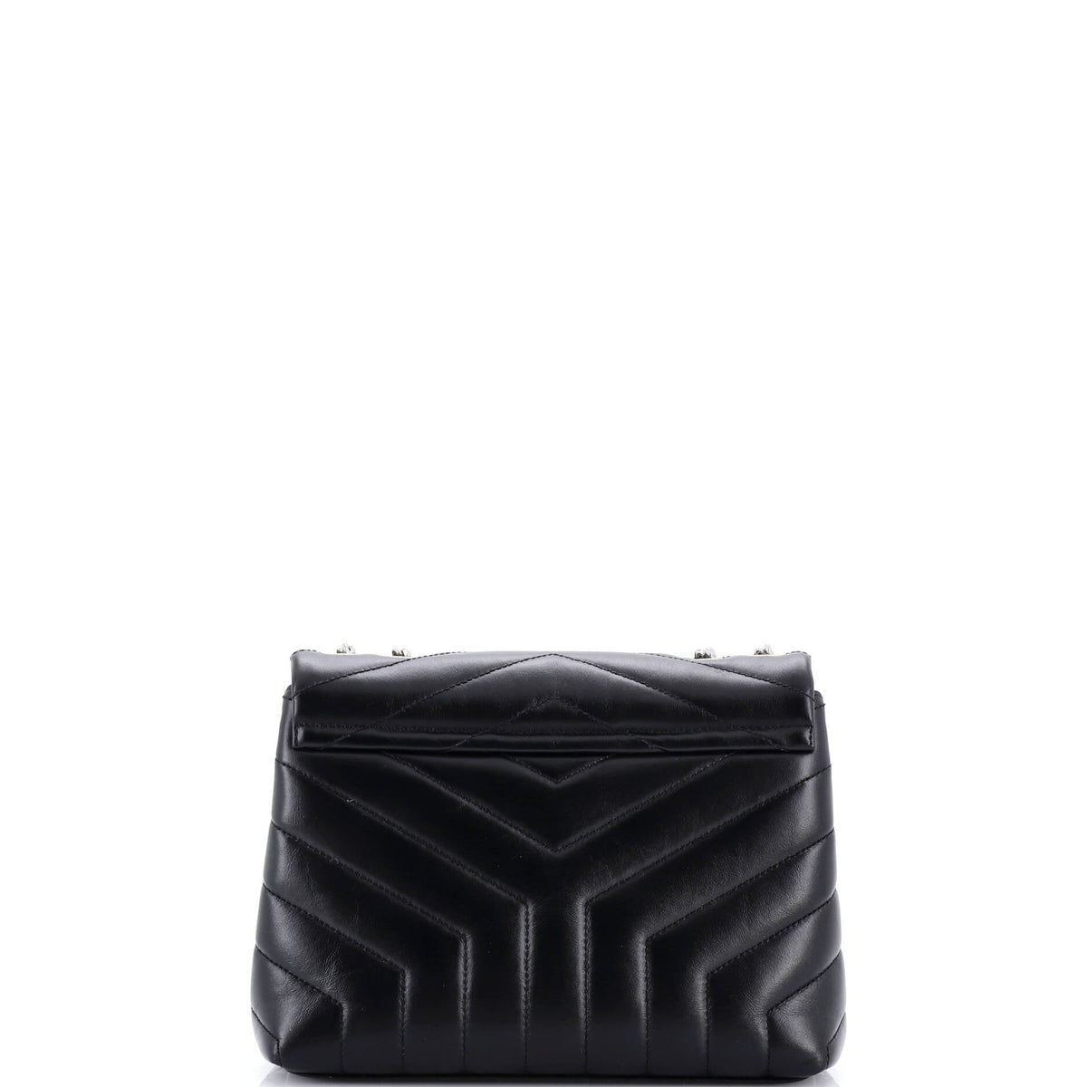 Loulou Shoulder Bag Matelasse Chevron Leather Small