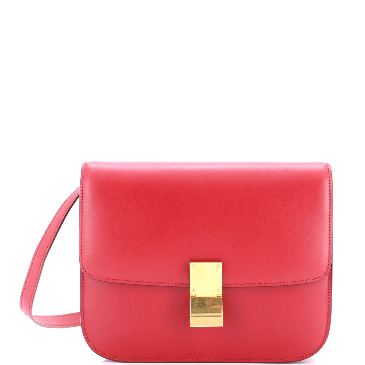 Classic Box Bag Spazzolato Calfskin Medium