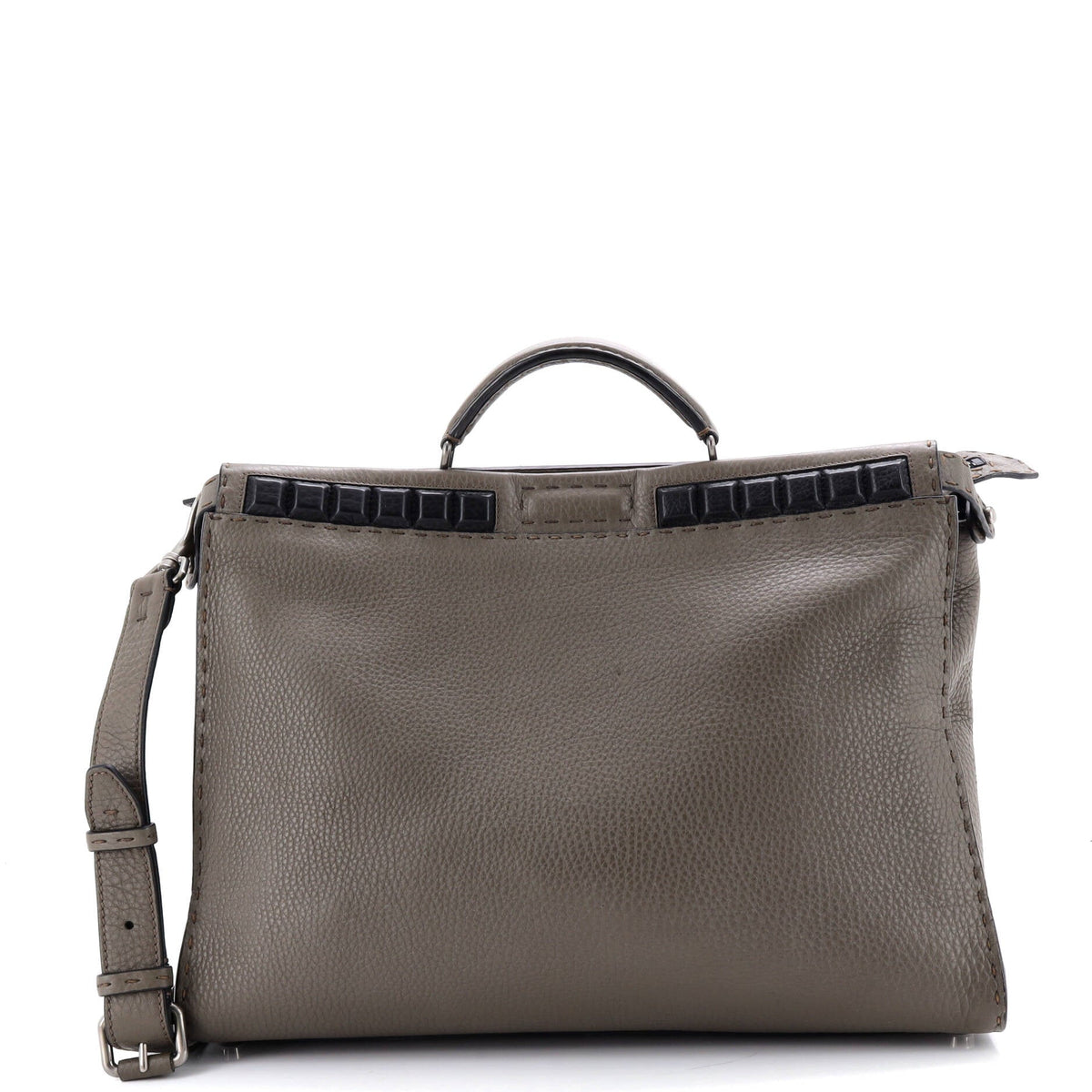 Selleria Peekaboo Bag Leather with Studded Detail XL