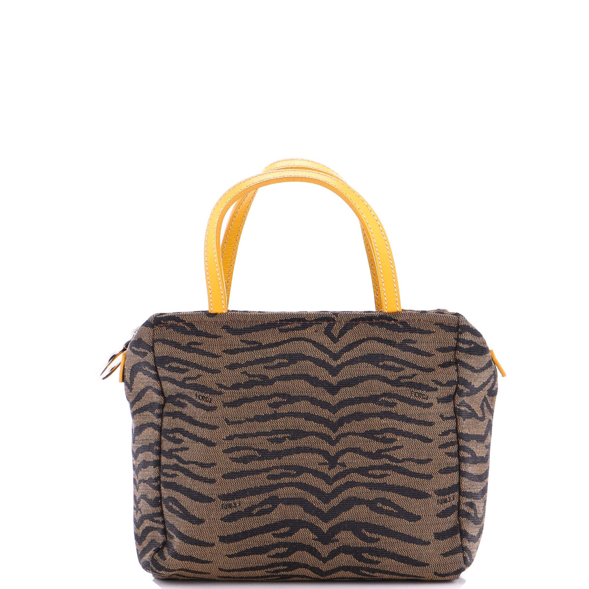 Zip Tote Printed Jacquard