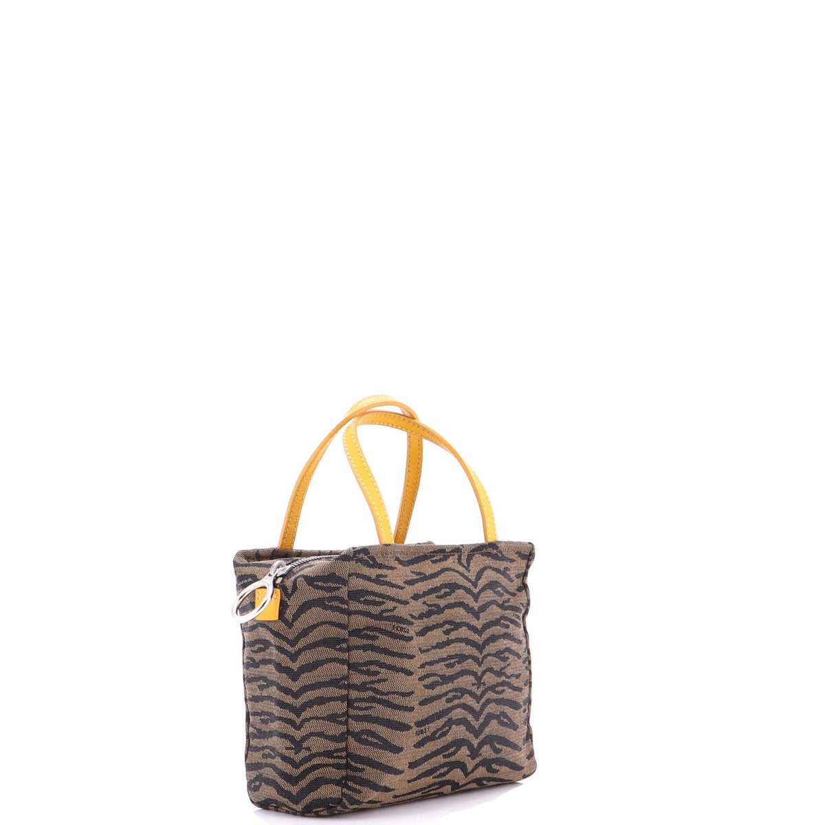 Zip Tote Printed Jacquard