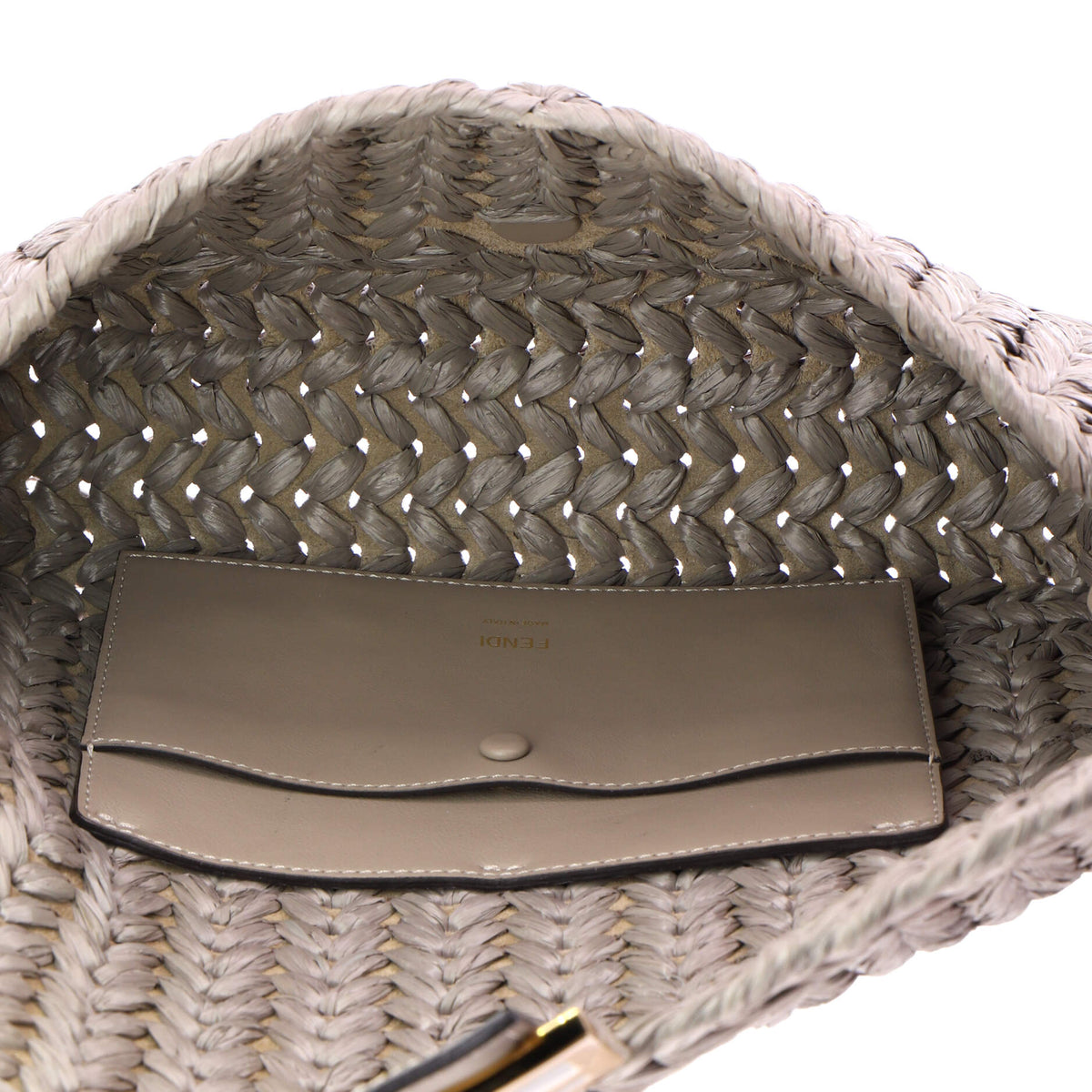 Baguette NM Bag Woven Raffia Medium