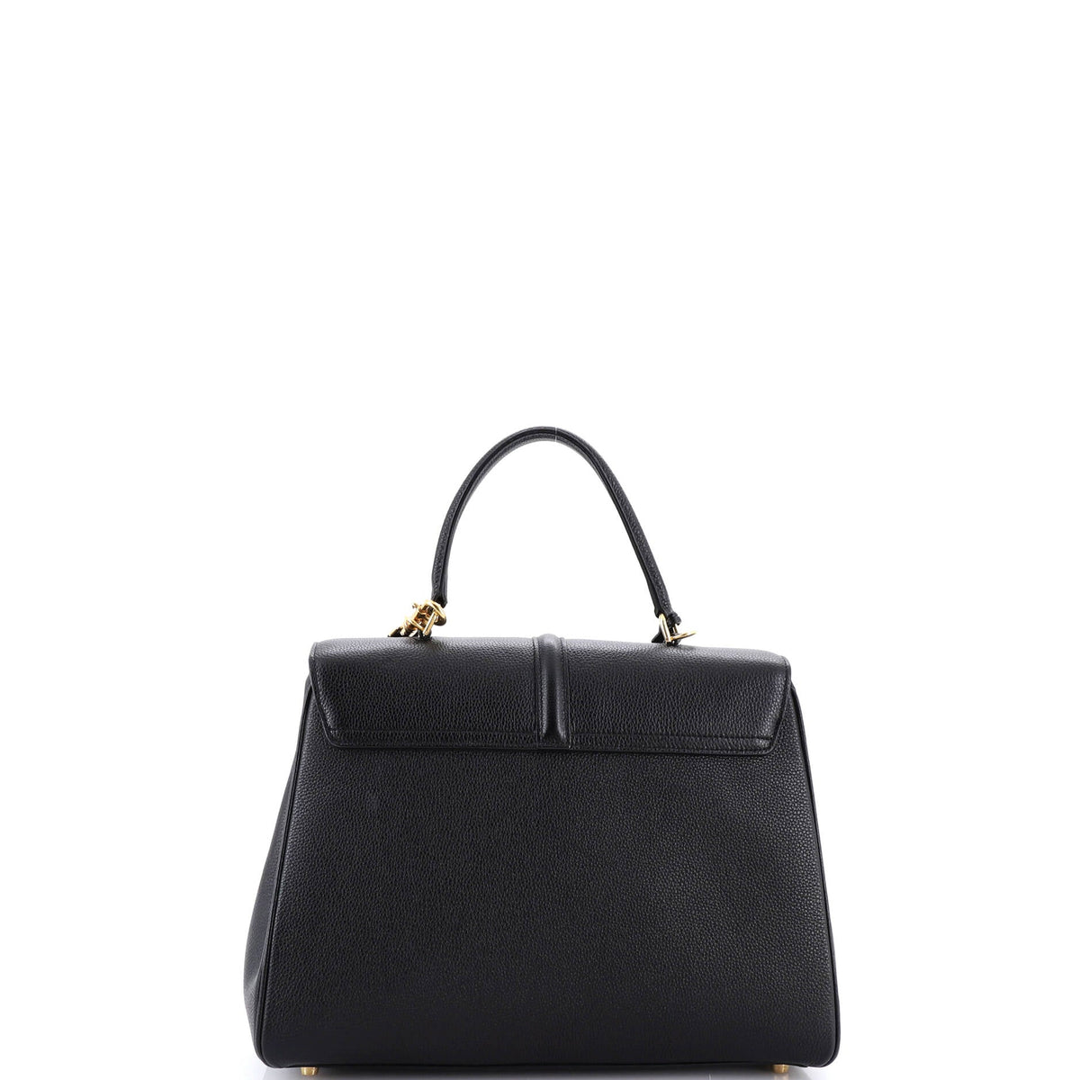16 Top Handle Bag Grained Calfskin Medium