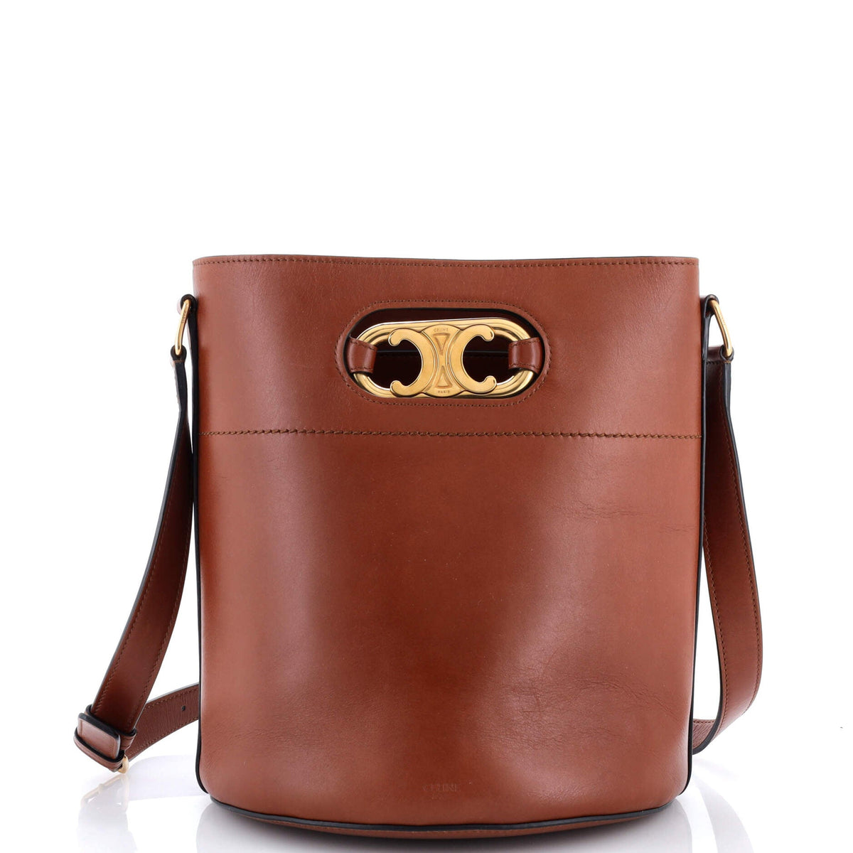 Maillon Triomphe Bucket Bag Leather Medium