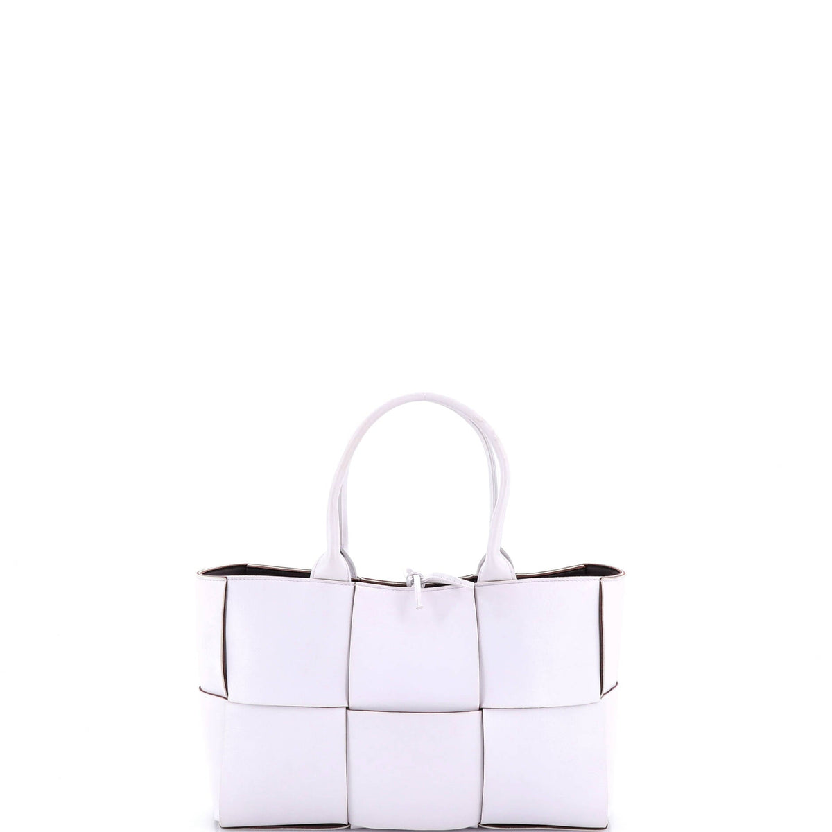 Arco Tote Maxi Intrecciato Leather Small