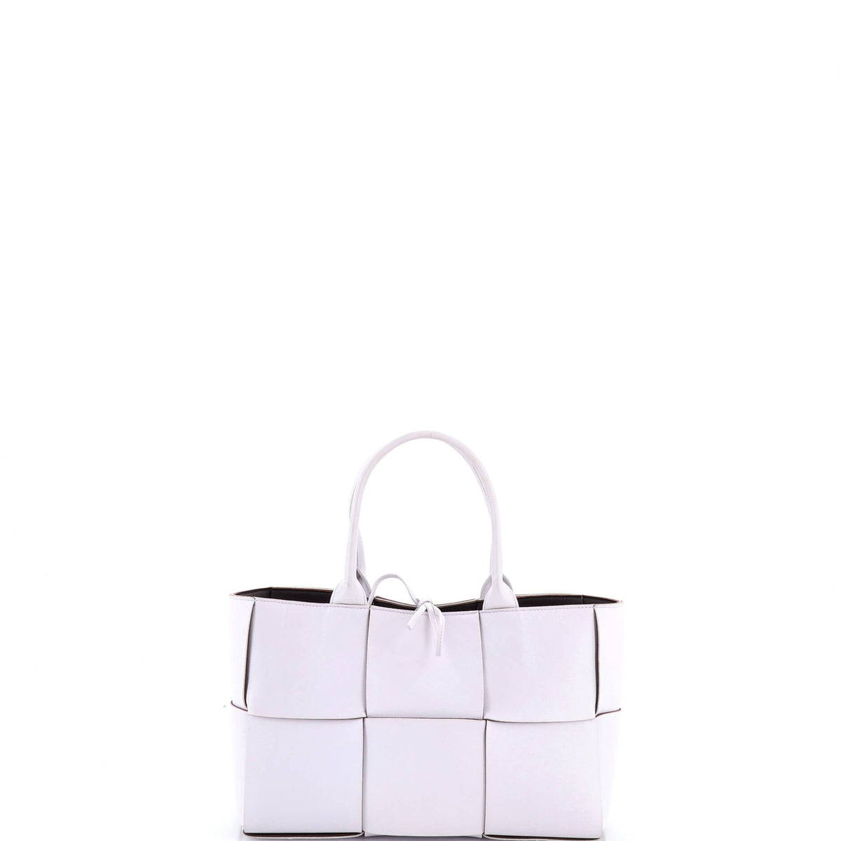 Arco Tote Maxi Intrecciato Leather Small
