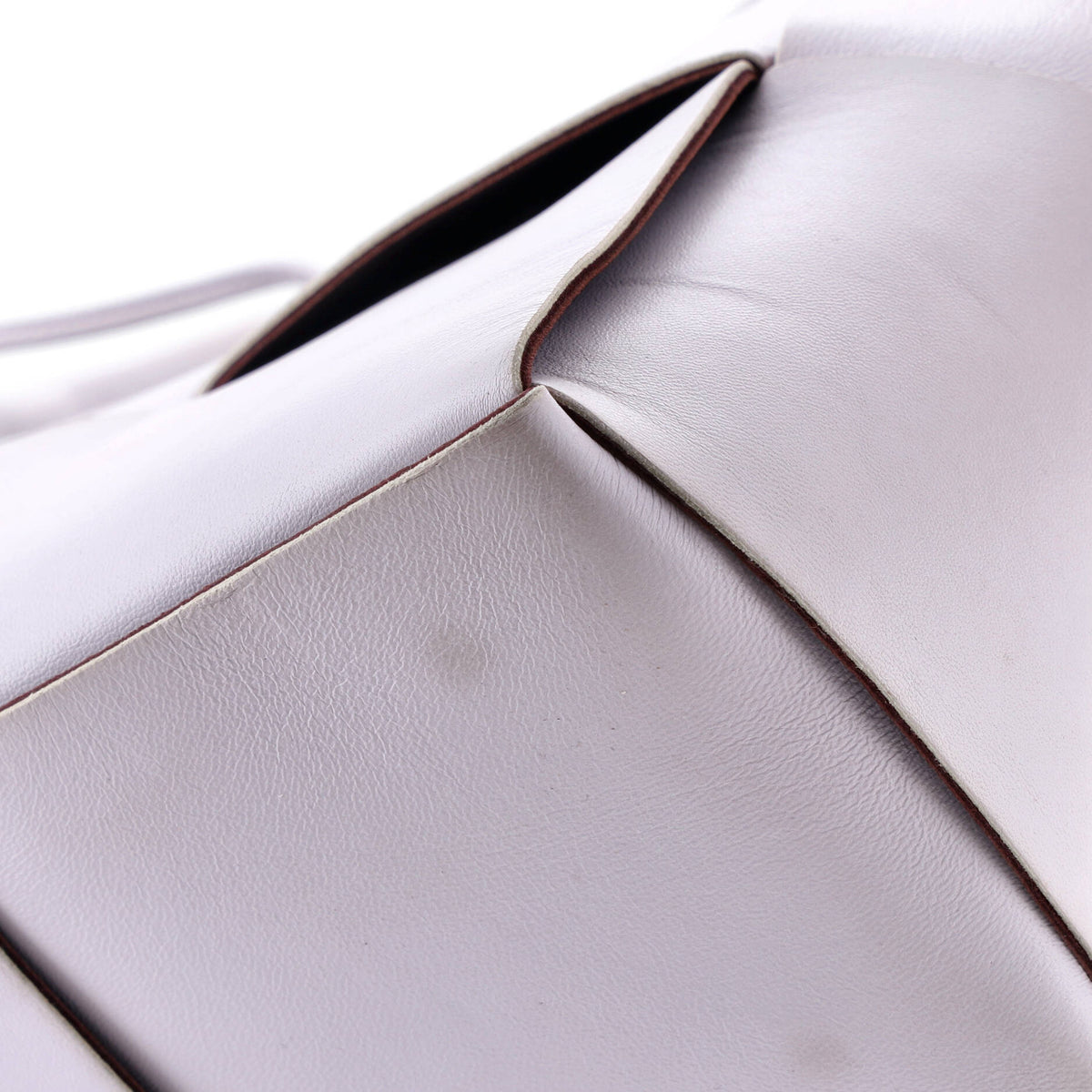 Arco Tote Maxi Intrecciato Leather Small