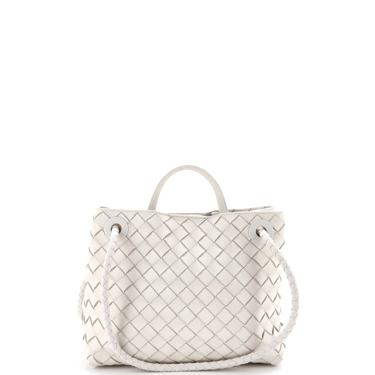 Andiamo Top Handle Bag Intrecciato Nappa Small