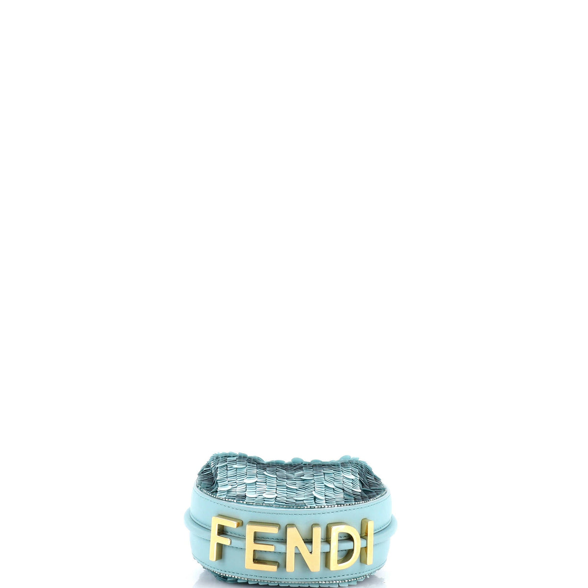 Fendigraphy Bag Sequin Embellished Leather Nano