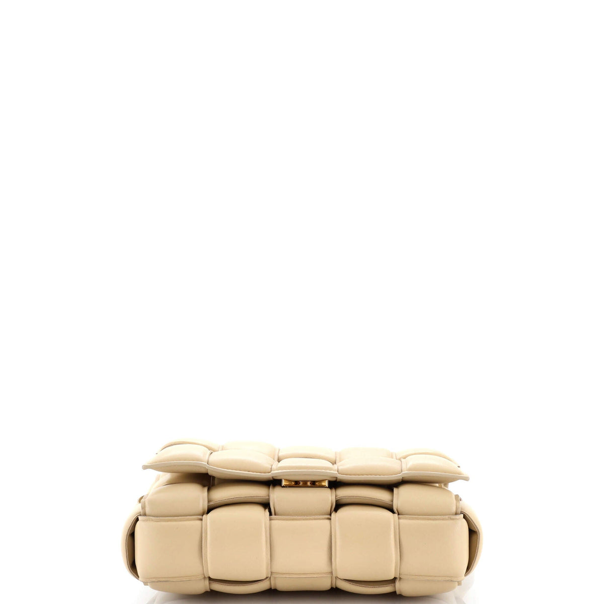 Cassette Crossbody Bag Padded Maxi Intrecciato Leather