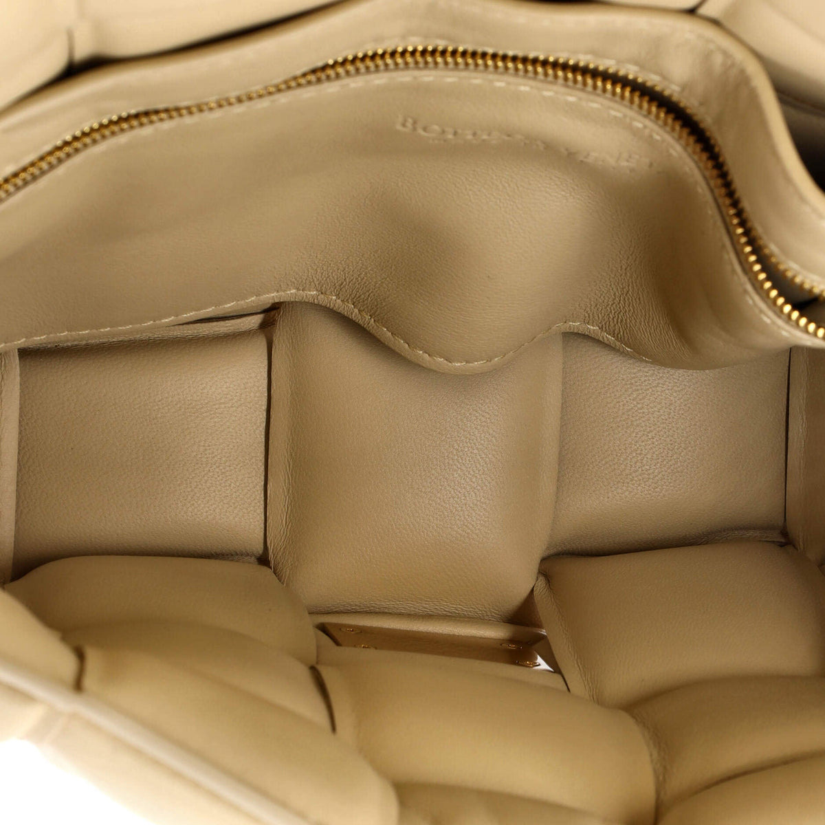 Cassette Crossbody Bag Padded Maxi Intrecciato Leather