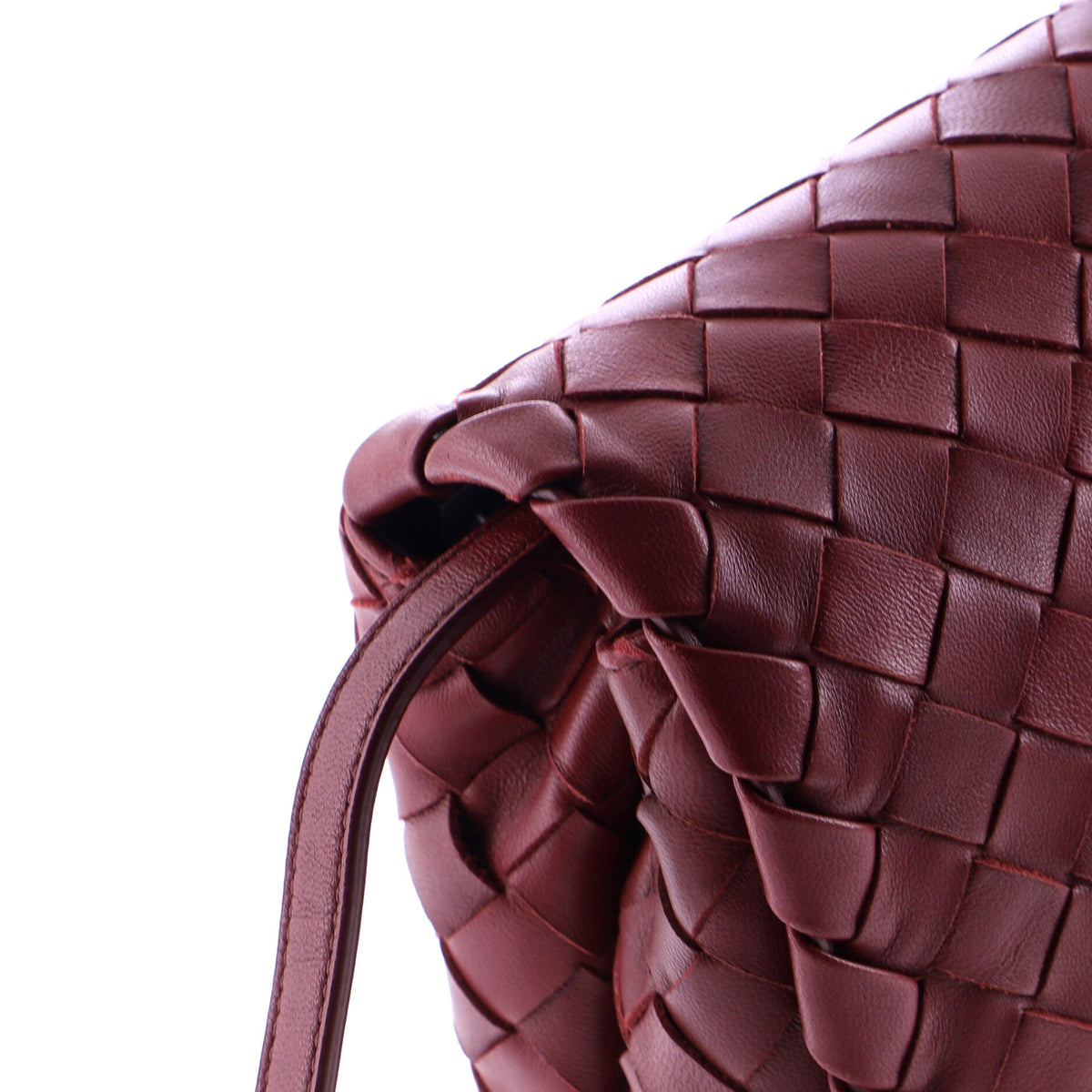 Convertible Flap Shoulder Bag Intrecciato Nappa Small