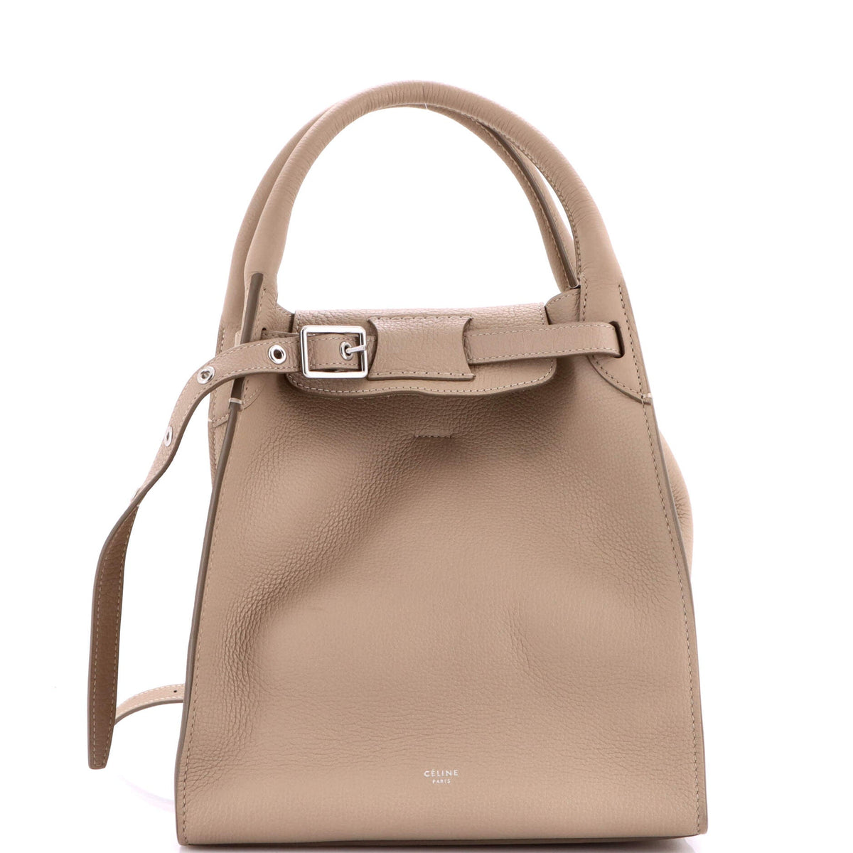 Big Bag Grained Calfskin Small