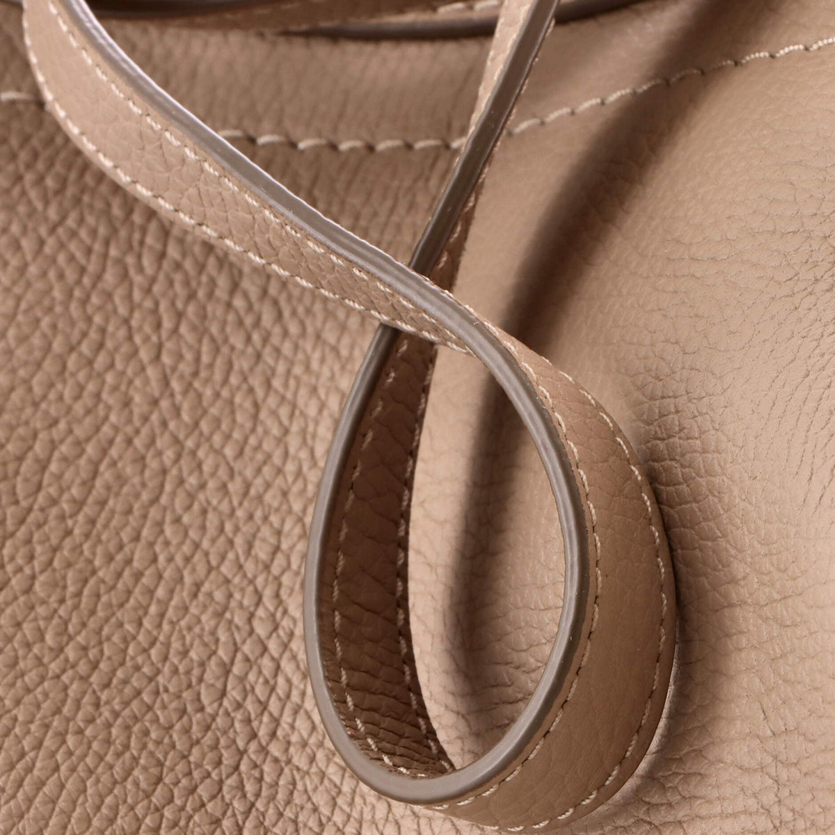 Big Bag Grained Calfskin Small