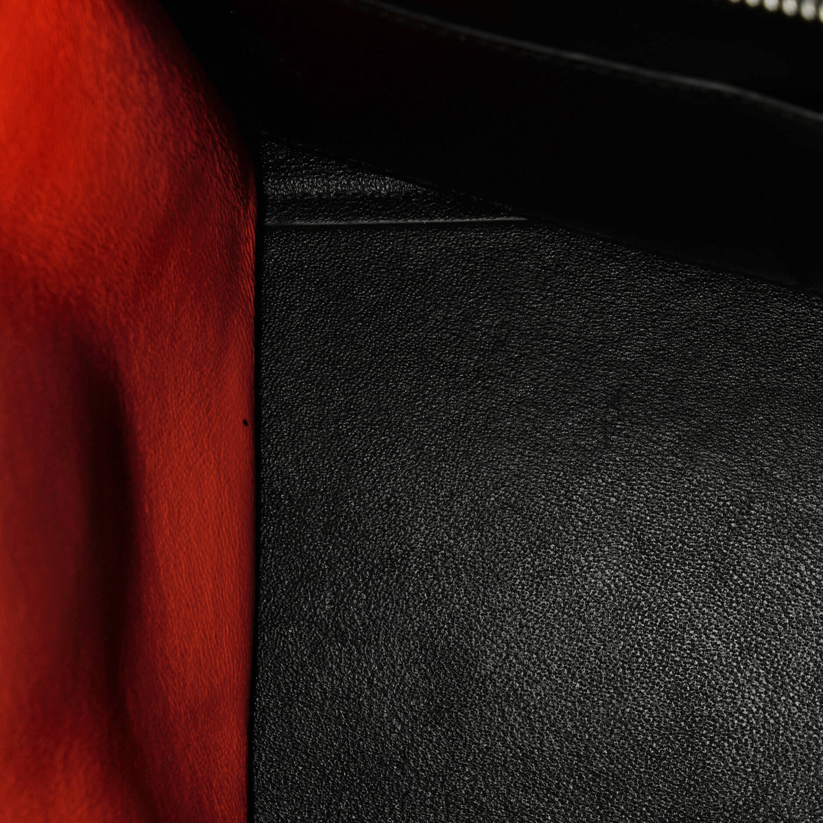 Tricolor Trapeze Bag Leather Small