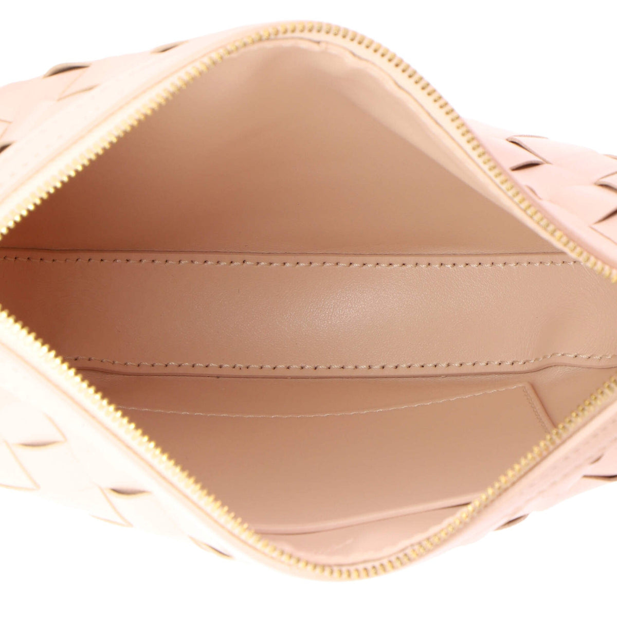Sunrise Shoulder Bag Intrecciato Leather Mini