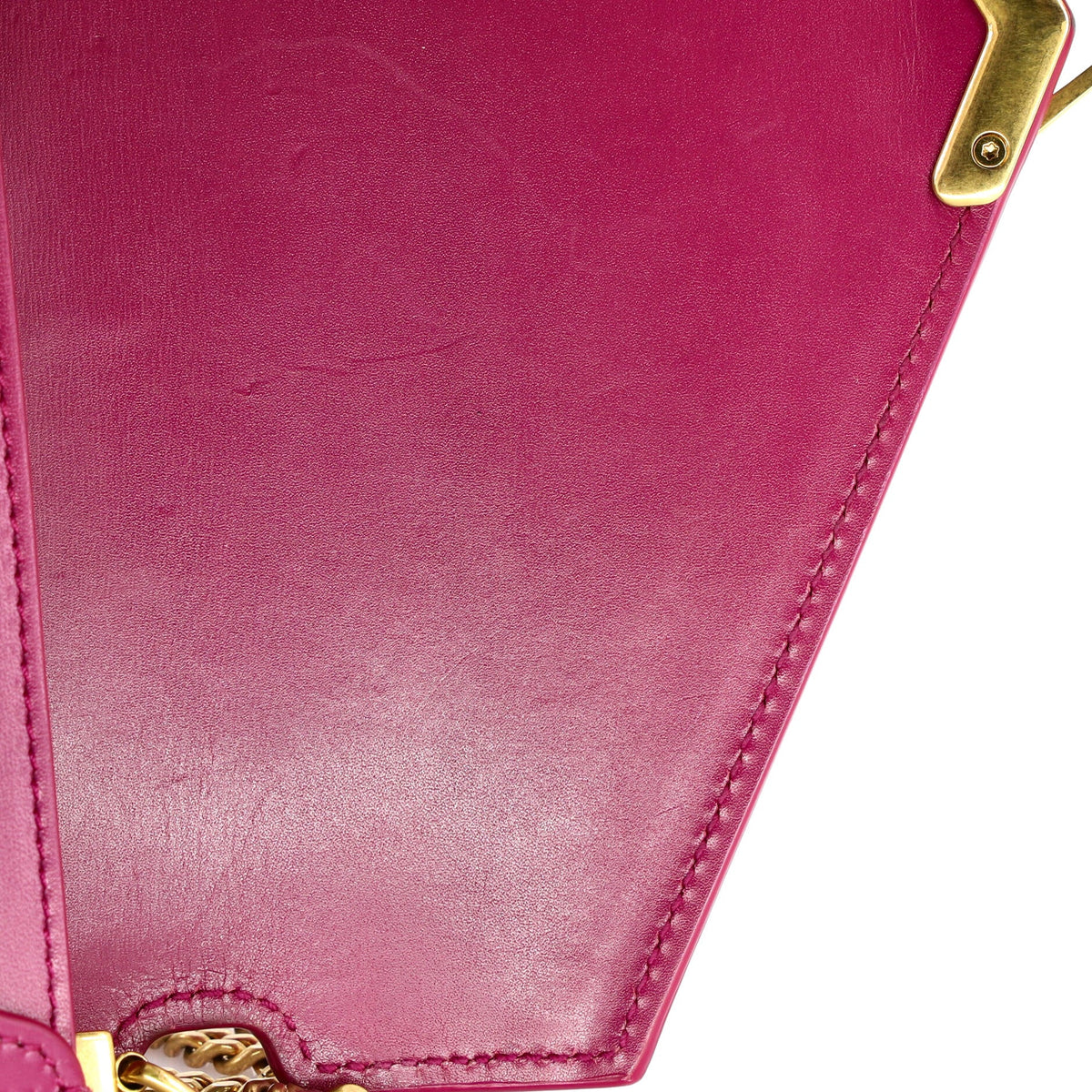 Cassandra Chain Shoulder Bag Leather Small