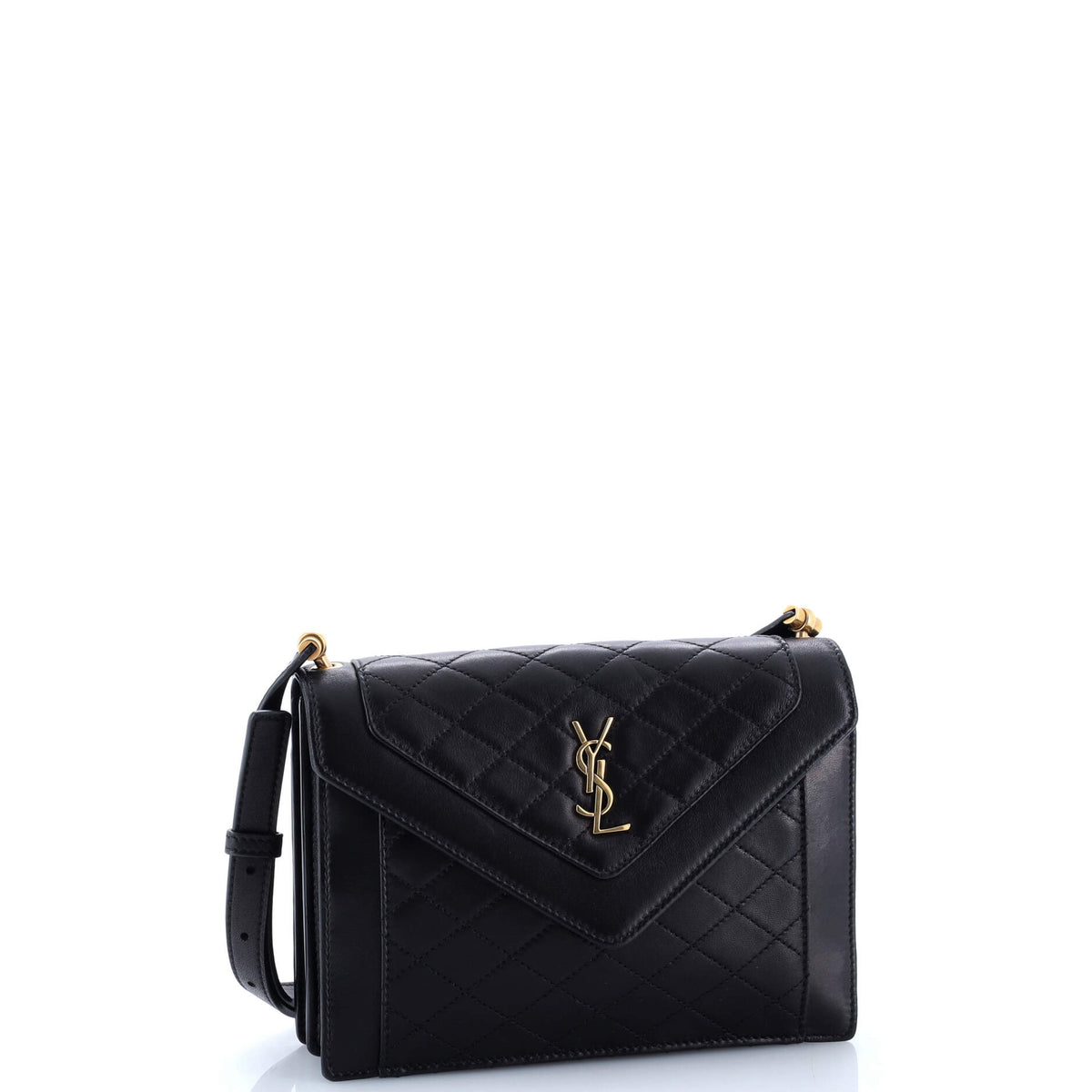 Gaby Envelope Satchel Quilted Leather Mini