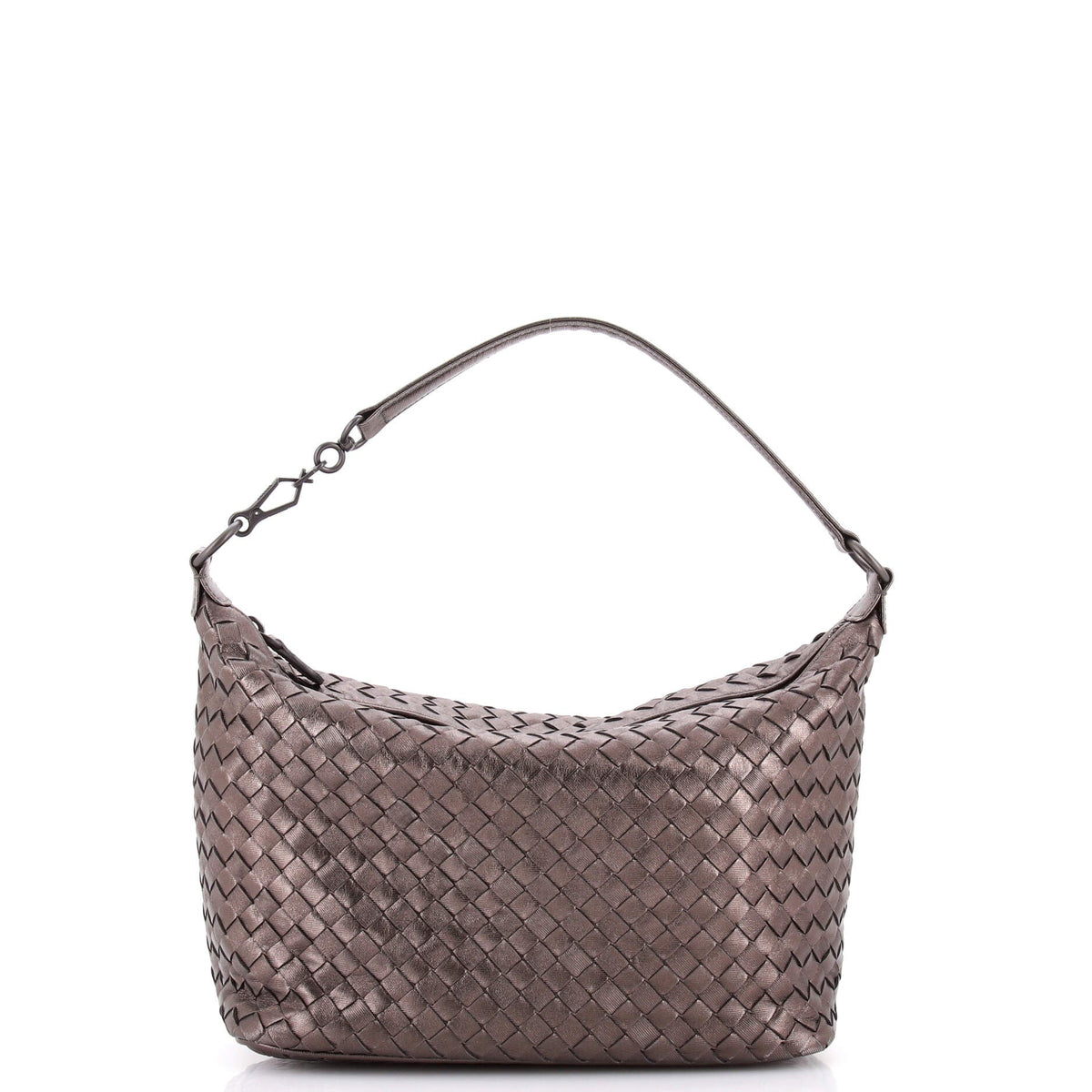 Zip Hobo Intrecciato Nappa Small
