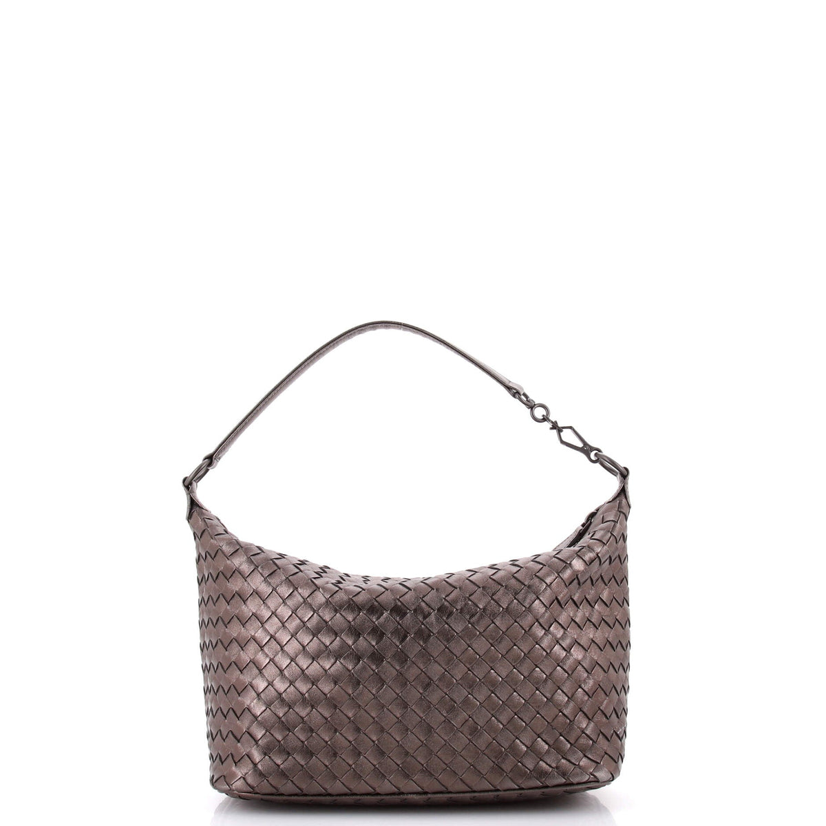 Zip Hobo Intrecciato Nappa Small