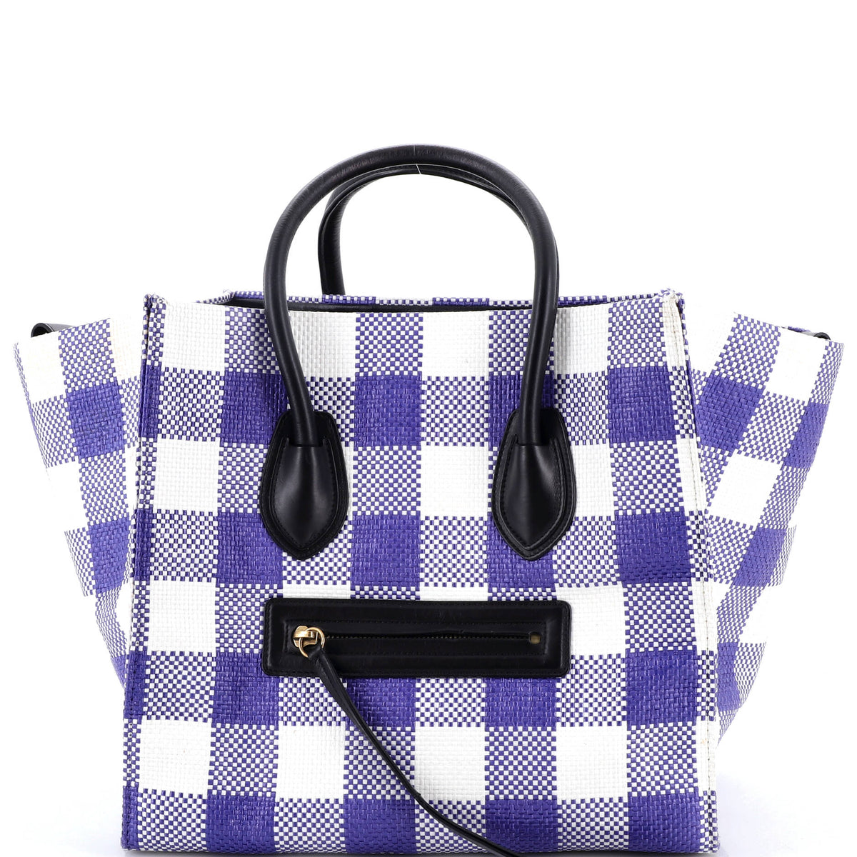 Phantom Bag Woven Gingham Medium