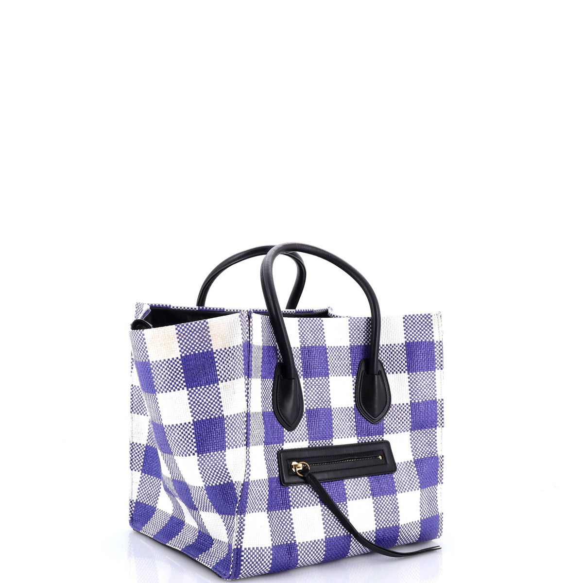 Phantom Bag Woven Gingham Medium