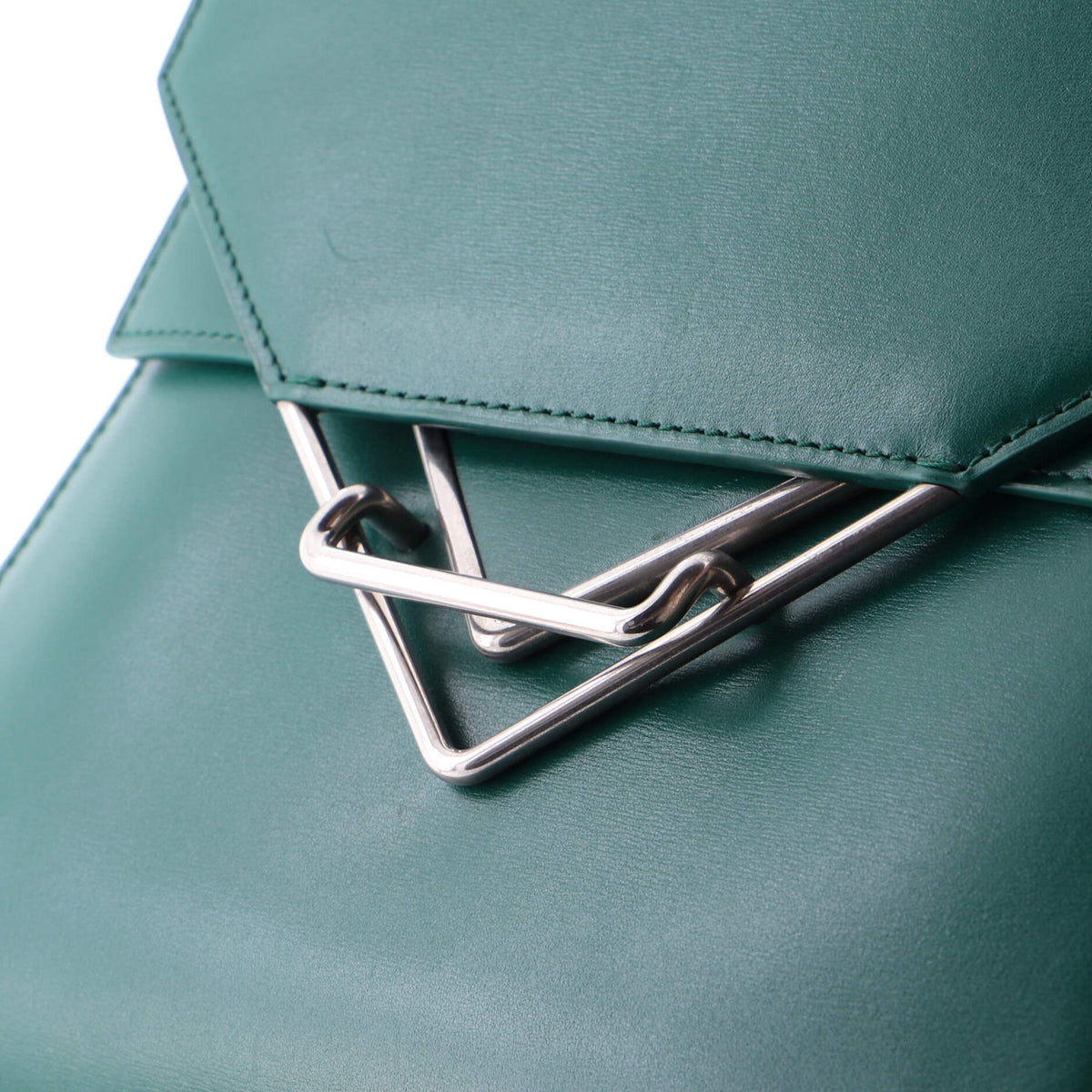 Clip Flap Bag Leather
