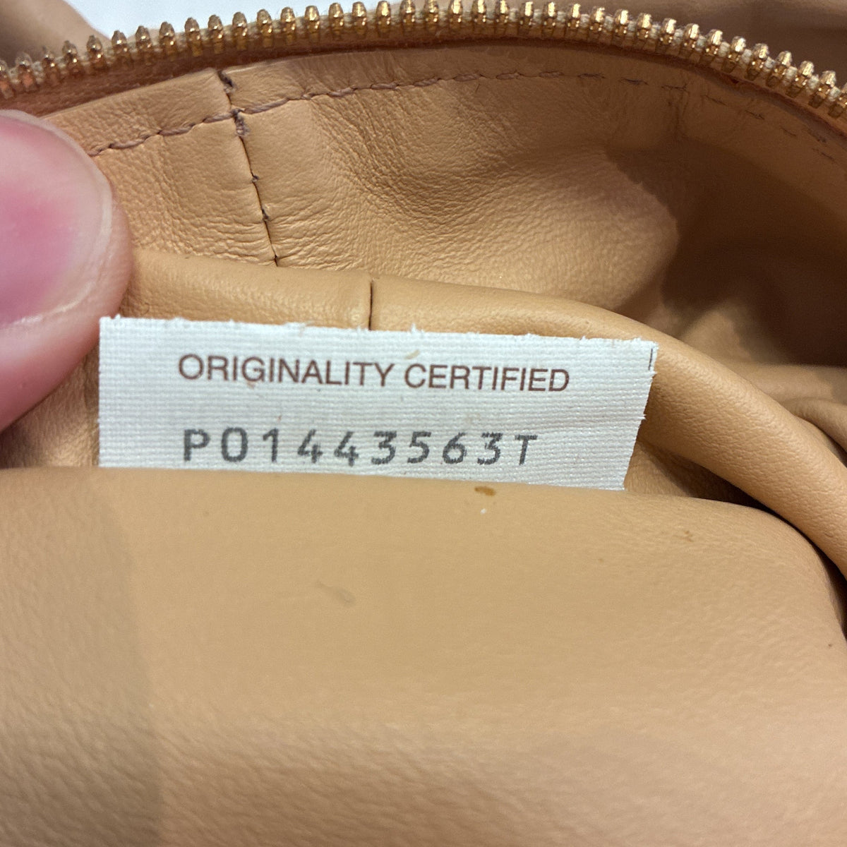 Double Knot Hobo Leather Mini